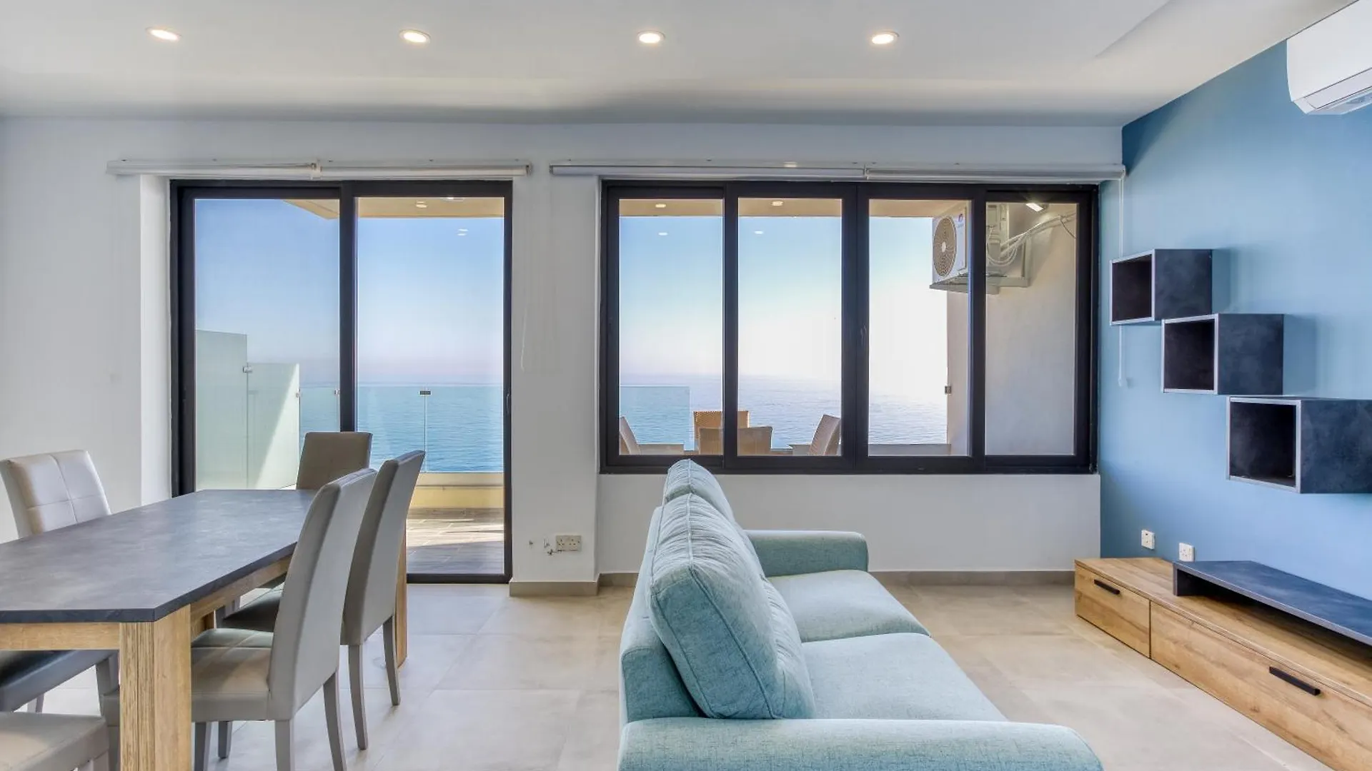 Beautiful 3Br Seafront Apt With Balcony In Sliema By 360 Estates Apartment
