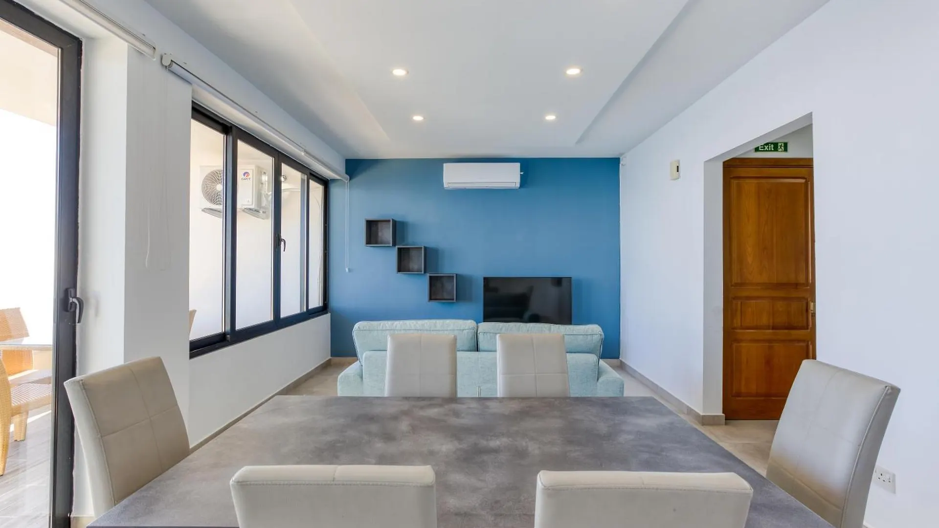 Beautiful 3Br Seafront Apt With Balcony In Sliema By 360 Estates Apartment